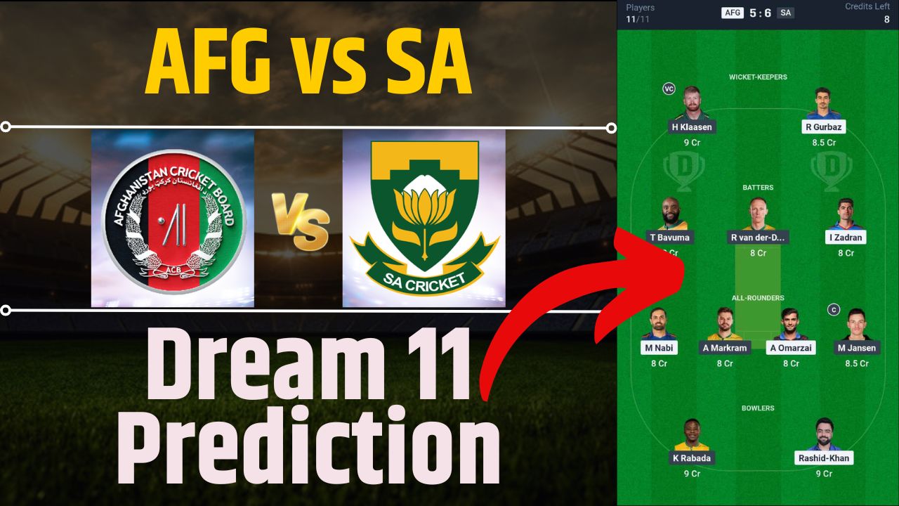 AFG vs SA Dream11 Prediction in Hindi, Fantasy Cricket, Pitch Report, Dream11 Team, 3rd Match, Group A, ICC Champions Trophy 2025