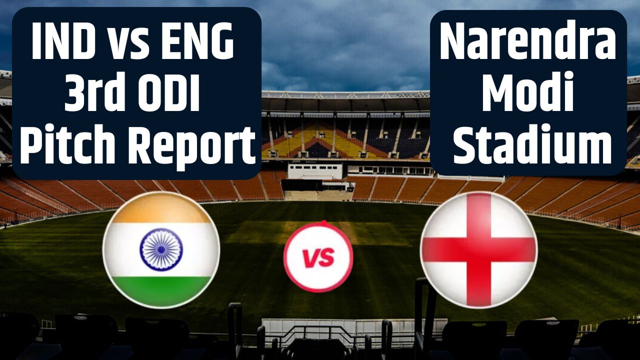IND vs ENG 3rd ODI Pitch Report In Hindi