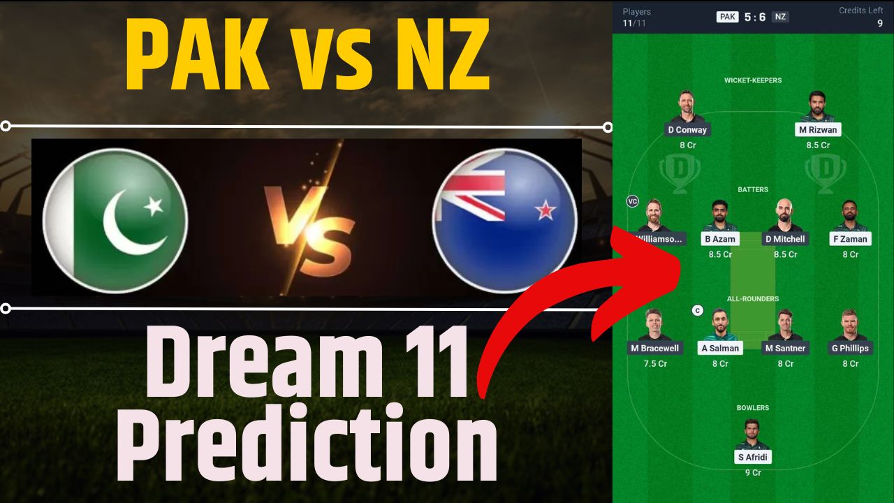PAK vs NZ Dream11 Prediction in Hindi, Fantasy Cricket, Pitch Report, Dream11 Team, 1st Match, Group A, ICC Champions Trophy 2025